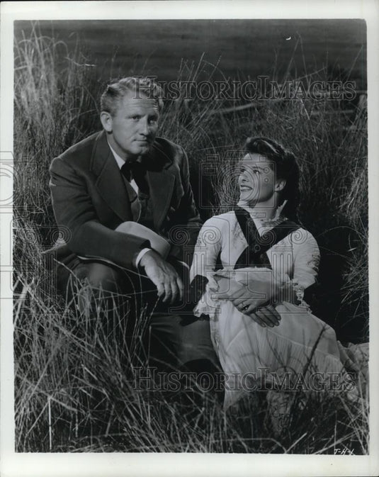 1971 Press Photo Spencer Tracy, Katharine Hepburn - Historic Images