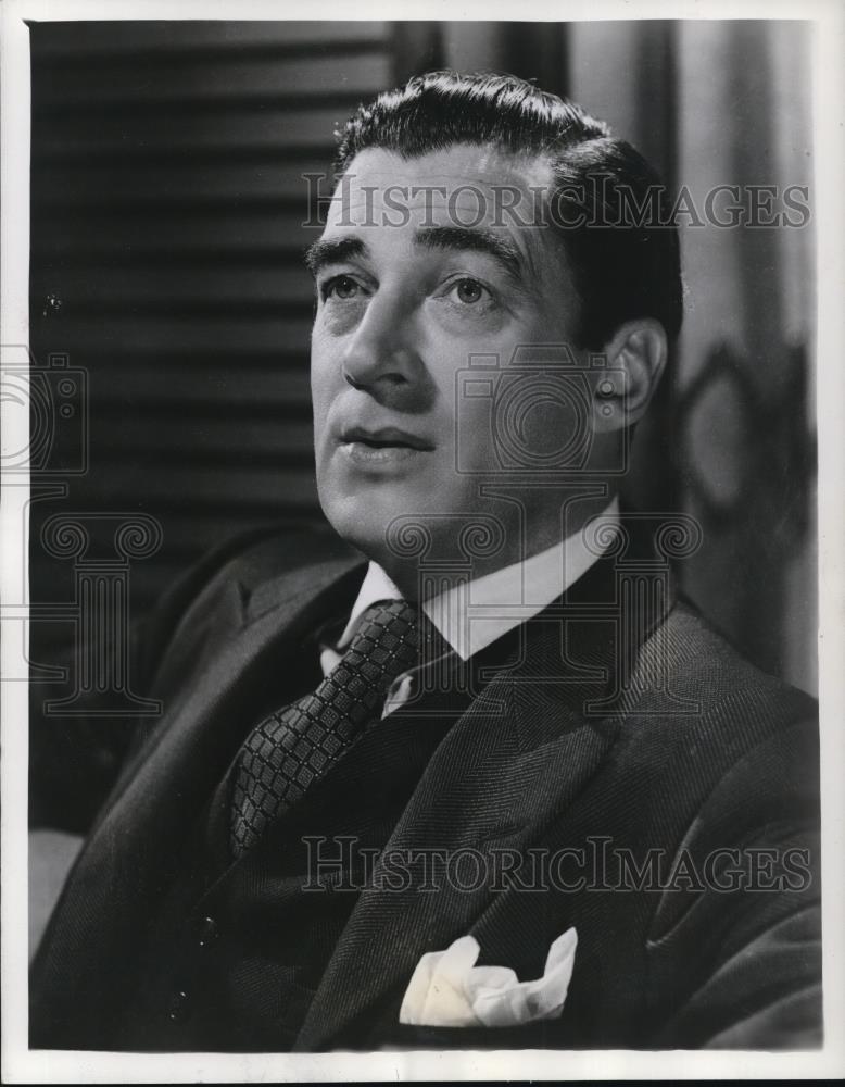 1944 Press Photo Walter Pidgeon in the Star and the Story - 28 - Historic Images