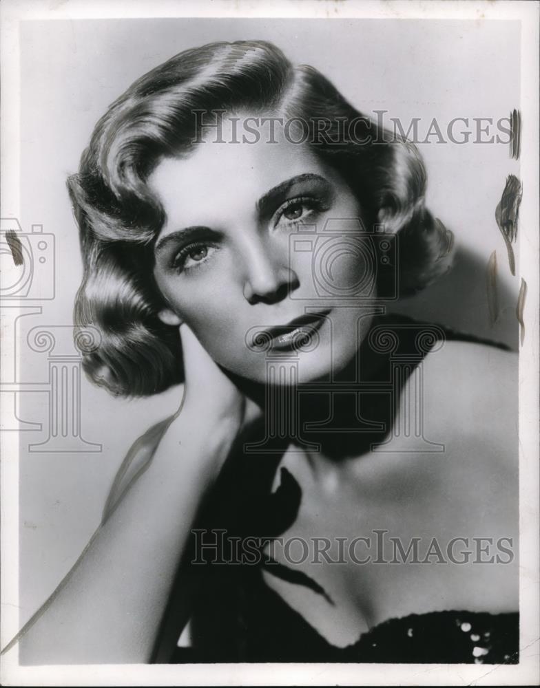 1952 Press Photo Lisabeth Scott - Historic Images