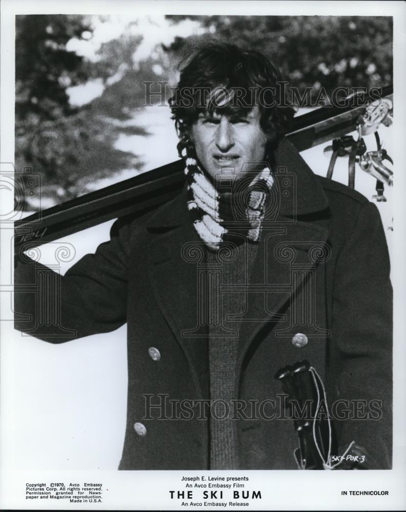 1971 Press Photo Zalman King stars in The Ski Bum - Historic Images