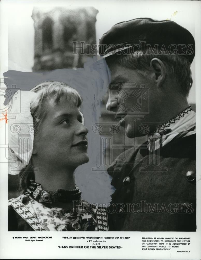 1966 Press Photo Caril Rosby and Rony Zeander in Hans Brinker or the Silver Lake - Historic Images