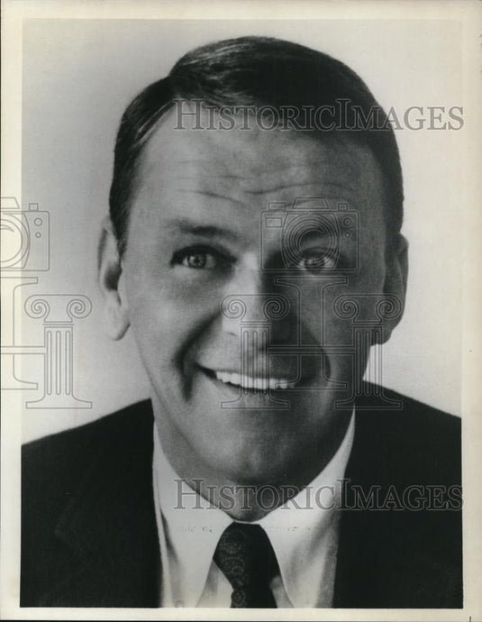 Press Photo Frank Sinatra - Historic Images