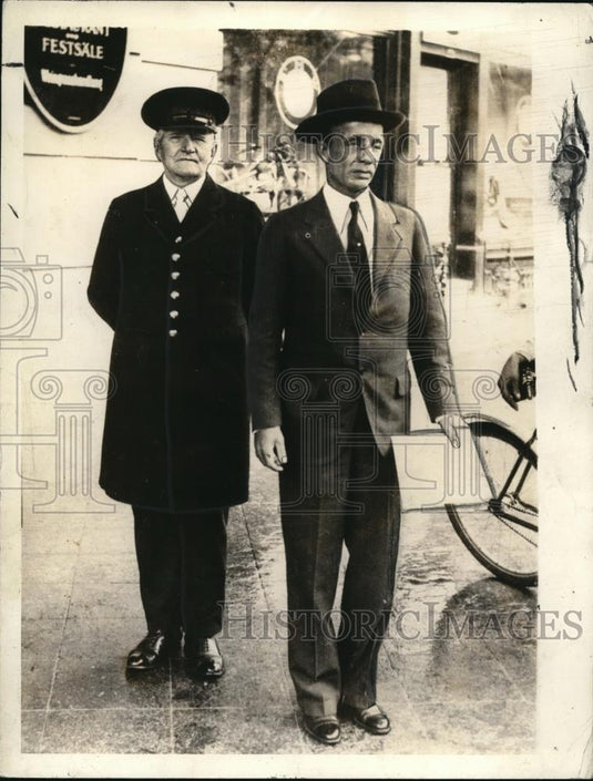 1933 Press Photo President Roosevelt and Former Governor Philippine Islands - Historic Images
