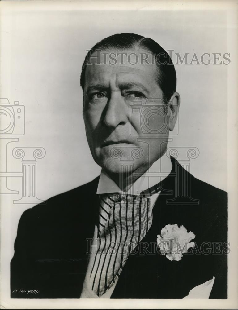 1951 Press Photo Actor Arthur Treacher - Historic Images