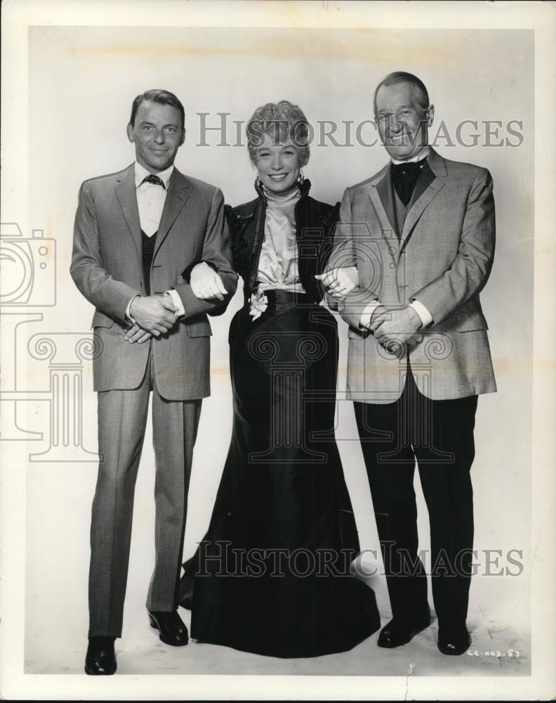 1961 Press Photo Frank Sinatra & Shirley MacLaine in Can Can - Historic Images