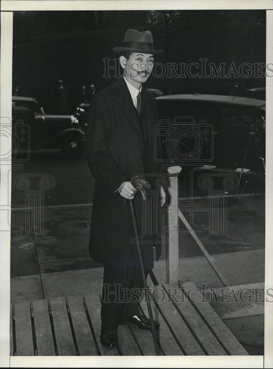 1935 Press Photo Mr.Hiroshi Saito, Japanese Ambassador - Historic Images