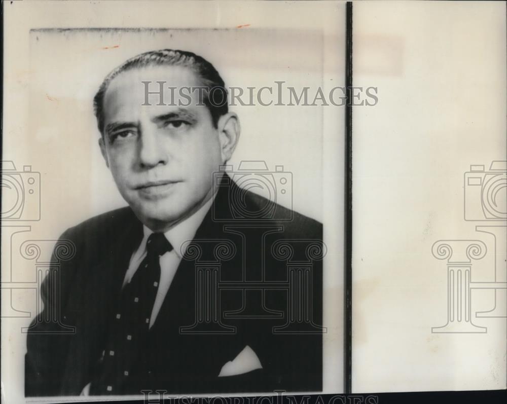 1966 Press Photo Rene Schick President of Nicaragua - Historic Images