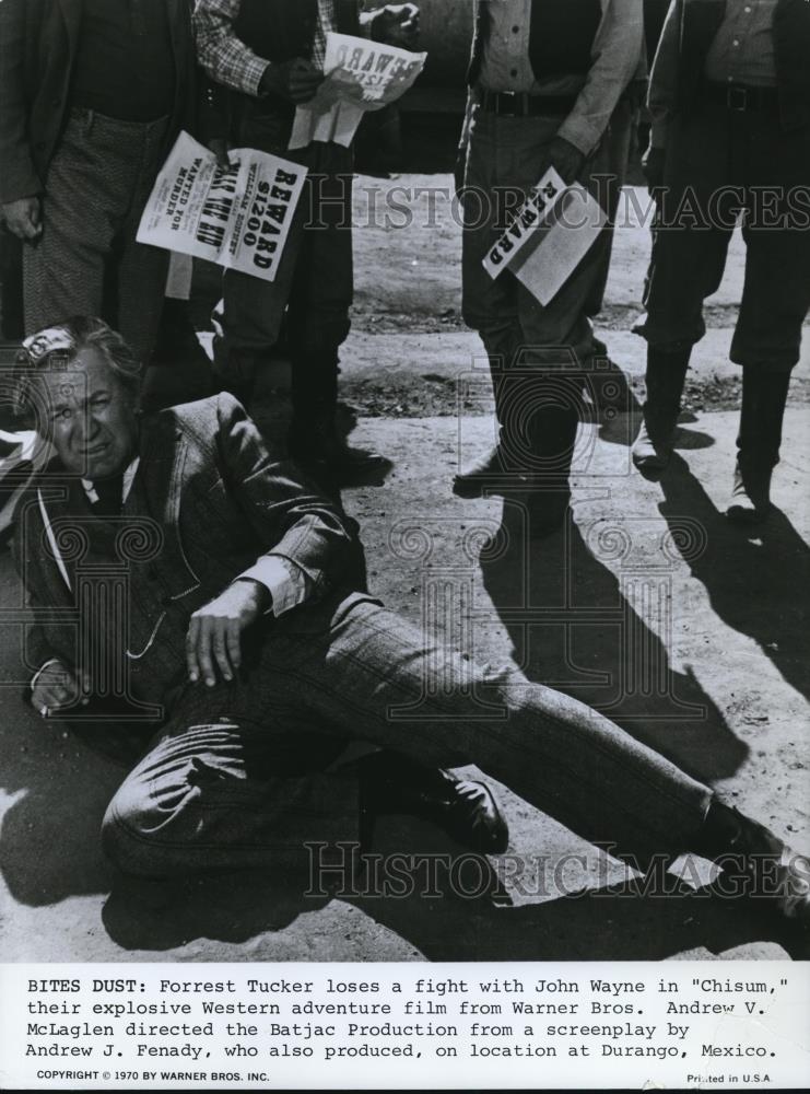 1970 Press Photo Forrest Tucker - Historic Images