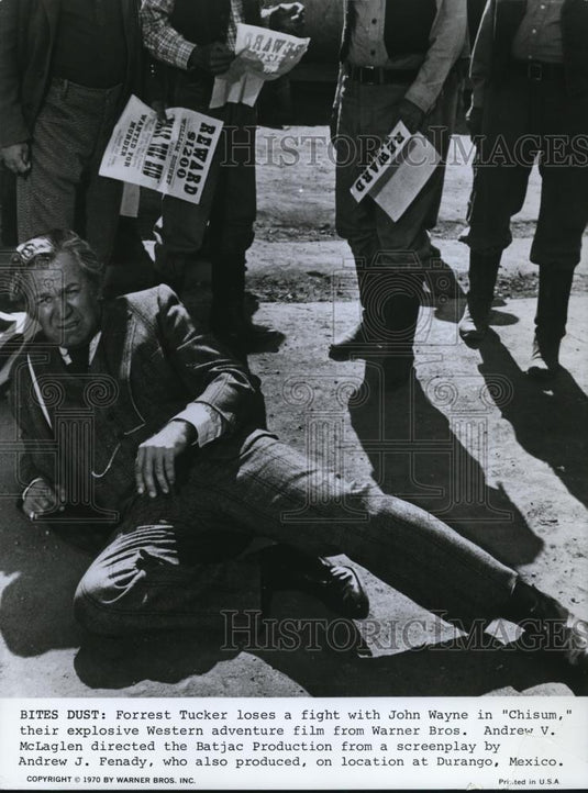 1970 Press Photo Forrest Tucker - Historic Images