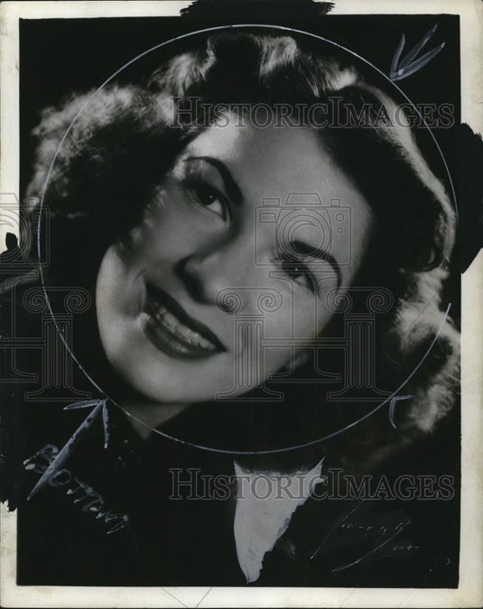 1948 Press Photo Eunice Pades Pianist - Historic Images