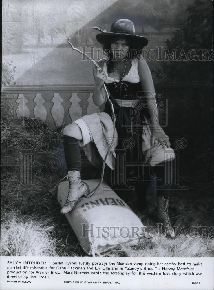 1974 Press Photo Susan Tyrell Zandys Bride - Historic Images