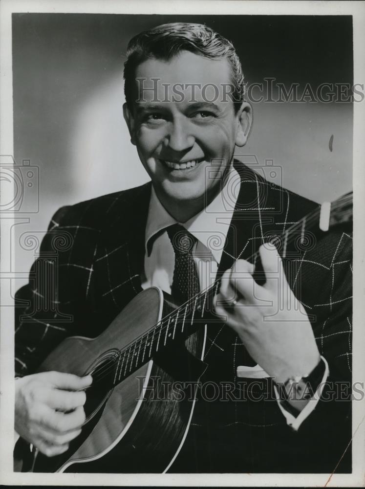 1953 Press Photo Musician Bobby Sherwood - Historic Images