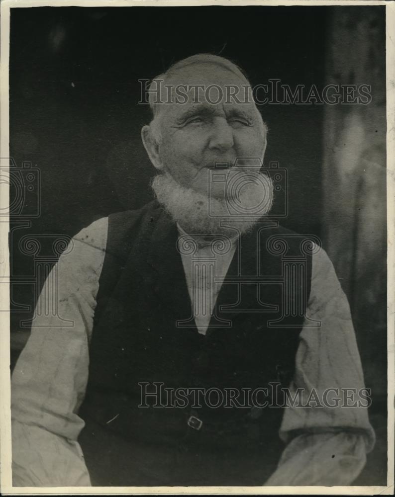 1934 Press Photo Captain Urich Rogers Uncle Rich - Historic Images