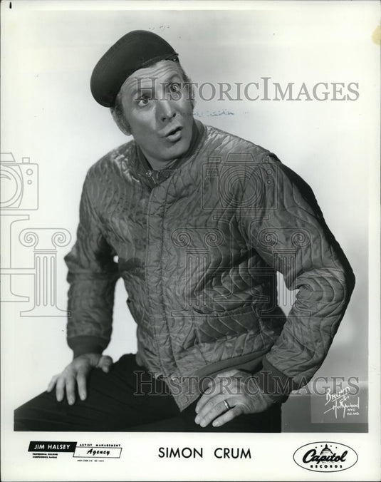 1972 Press Photo Simon Crum - Historic Images