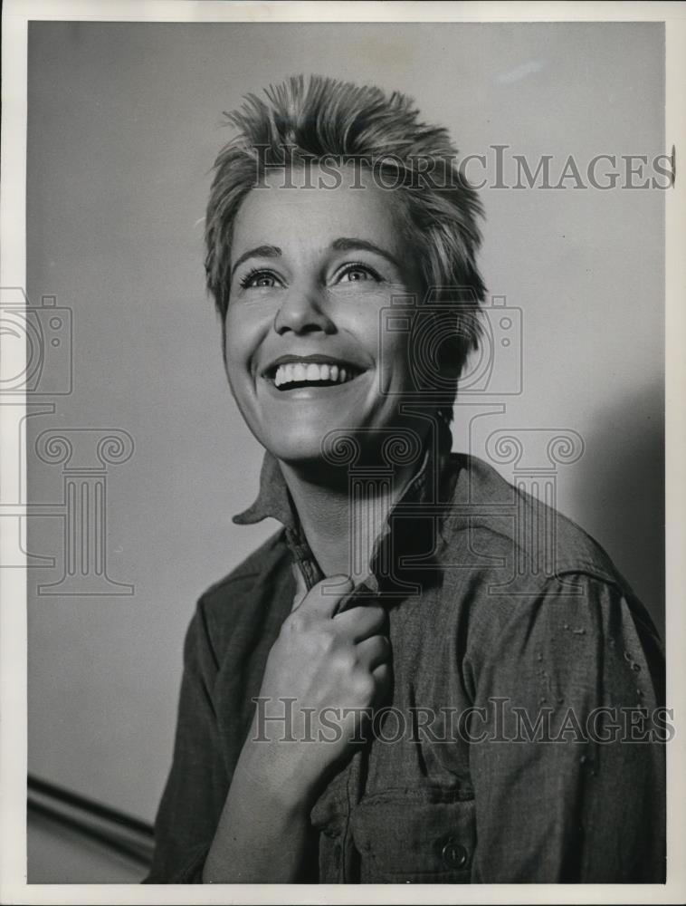 1959 Press Photo Maria Scheel in For Whom The Bell Tolls - Historic Images
