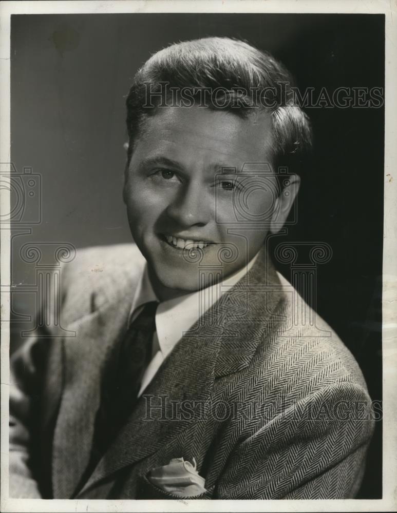 1948 Press Photo Mickey Rooney in Hollywood Showcase - Historic Images