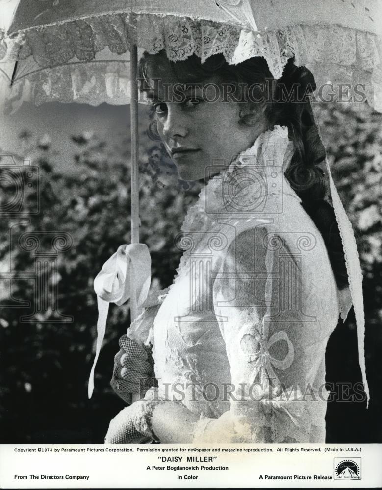 1974 Press Photo Cybill Shepherd stars in Daisy Miller - Historic Images