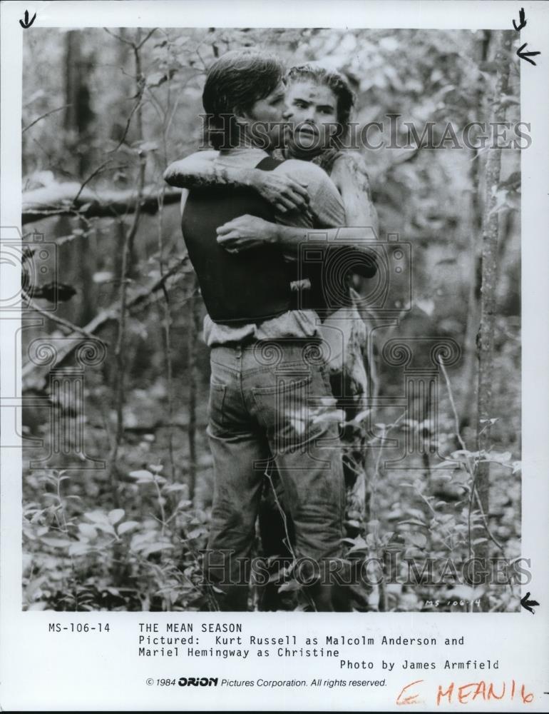 1985 Press Photo Kurt Russell - Historic Images