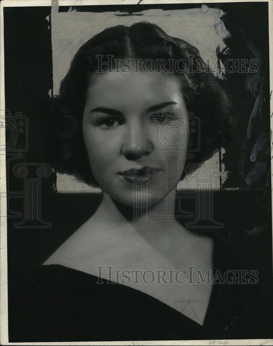 1941 Press Photo Eunice Podis Pianist - Historic Images