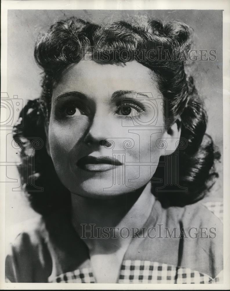 1945 Press Photo Martha Scott In John Fergusin - Historic Images