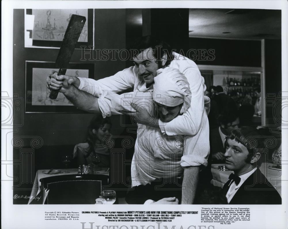 1977 Press Photo Monty Python's and now for Something Completely Different - Historic Images