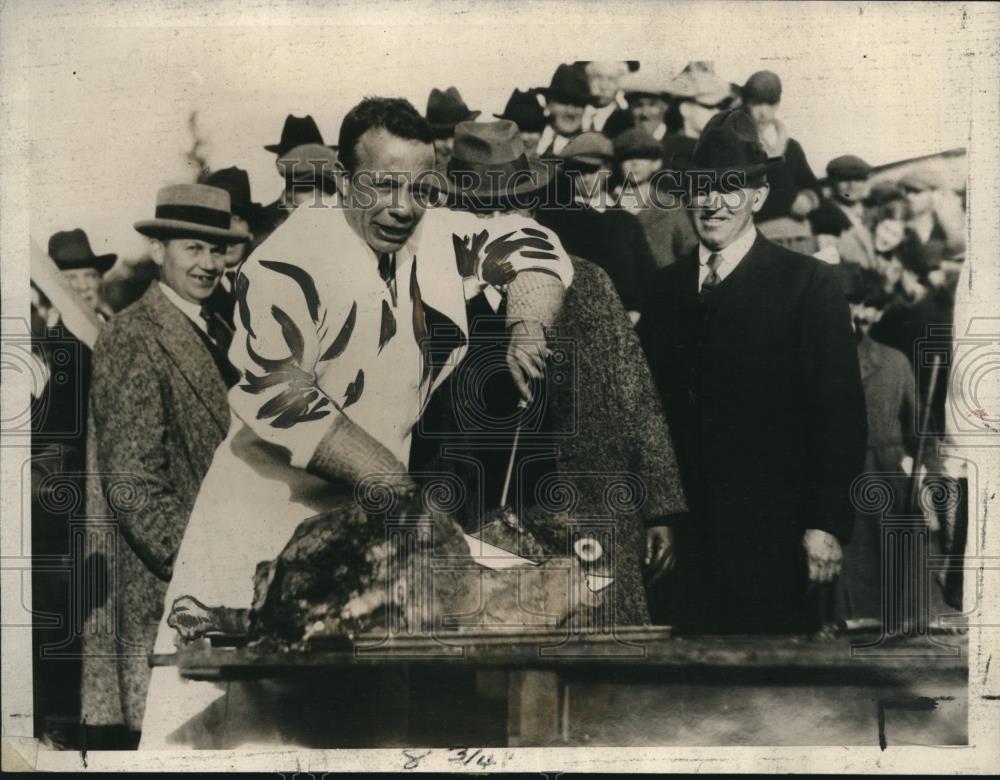 Press Photo Col Teddy Roosevelt Jr in Baldwinsville - Historic Images