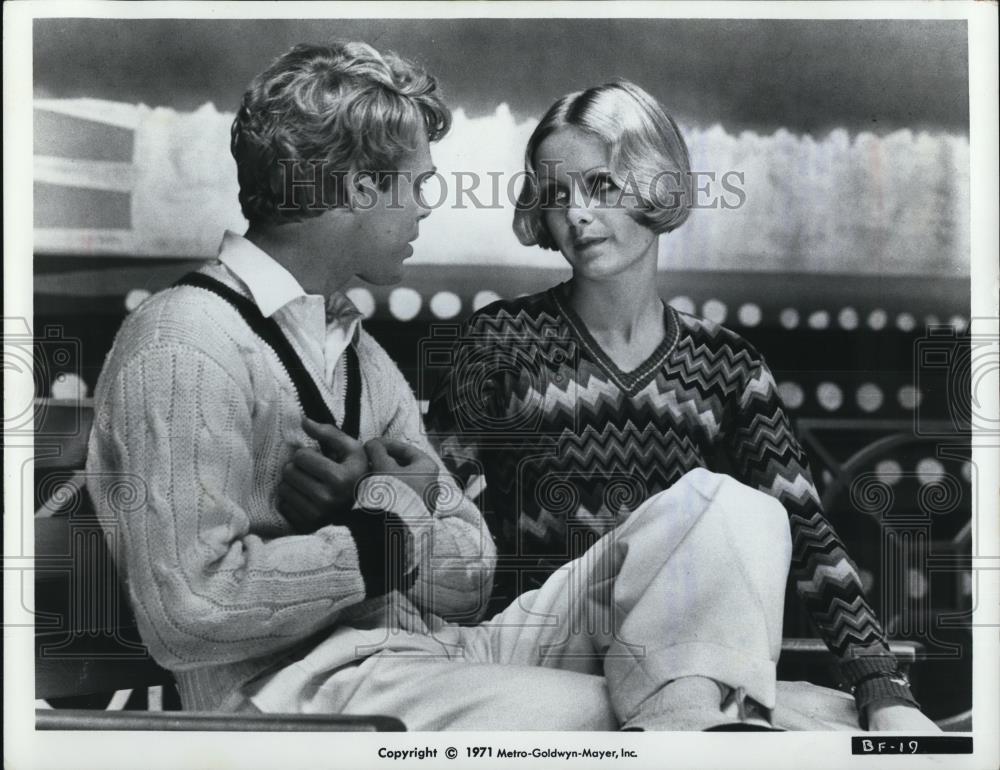 1971 Press Photo Twiggy & Christopher Gable in The Boy Friend - Historic Images