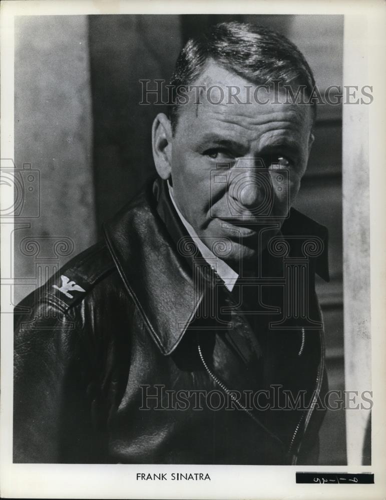 1965 Press Photo Frank Sinatra Von Ryan's Express - Historic Images