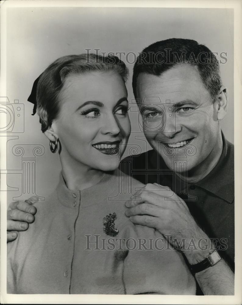 1958 Press Photo Robert Sterling - Historic Images