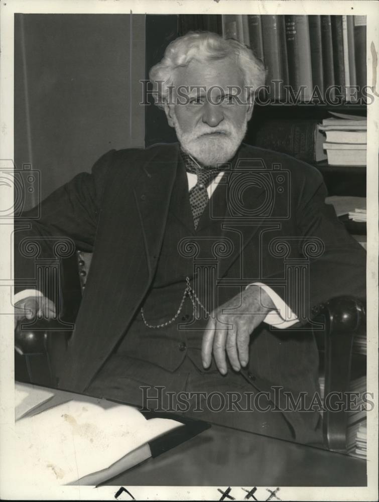 1934 Press Photo Ambrose Swasey - Historic Images