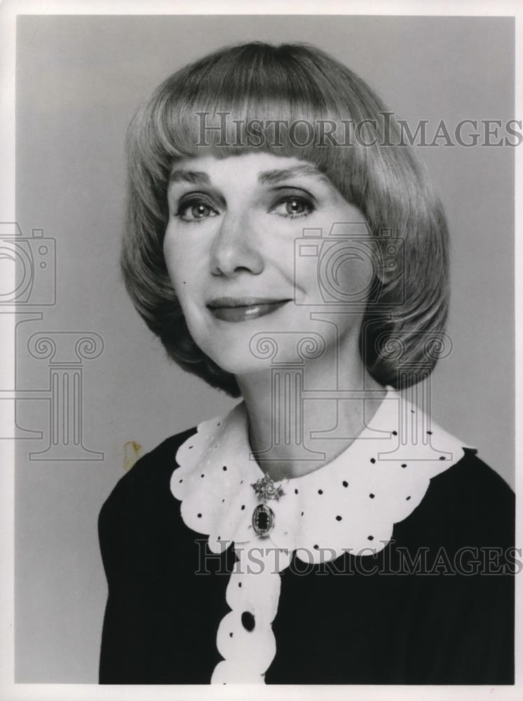 1981 Press Photo Inga Svenson in Benson - Historic Images