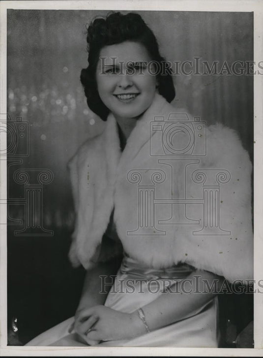 1939 Press Photo Miss Dorothy Evans - Historic Images