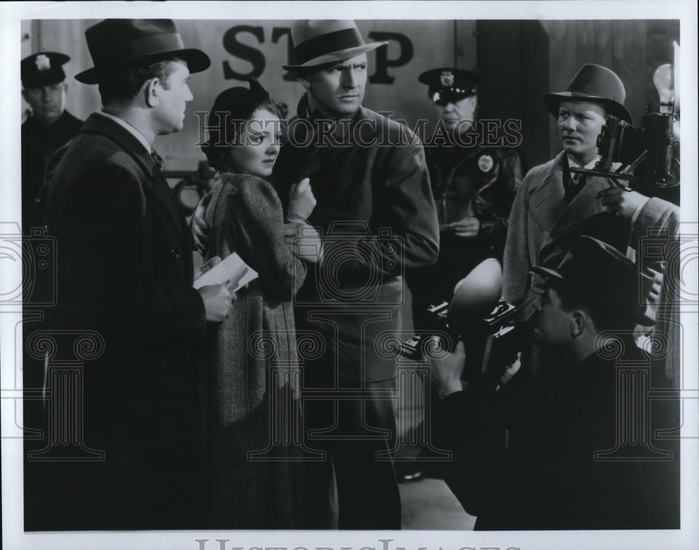 Undated Press Photo A Star Is Born Janet Gayner Frederic March - Historic Images