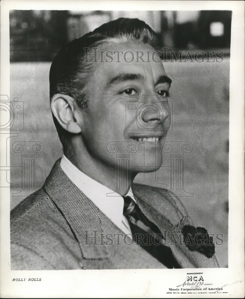 1950 Press Photo Rolly Rolls - Historic Images