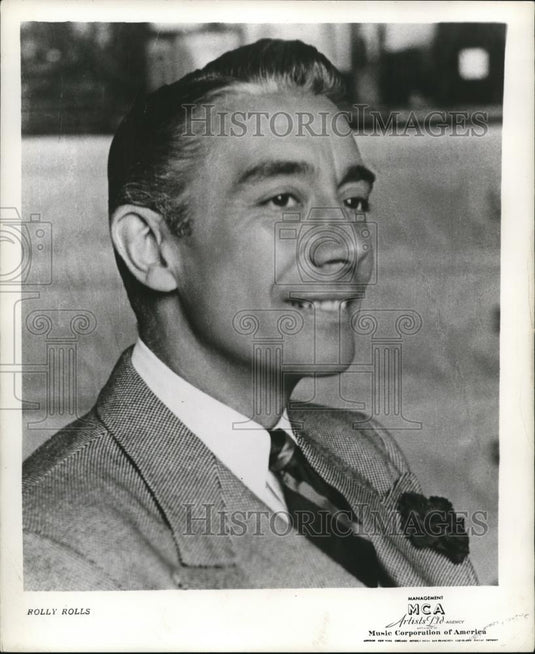 1950 Press Photo Rolly Rolls - Historic Images