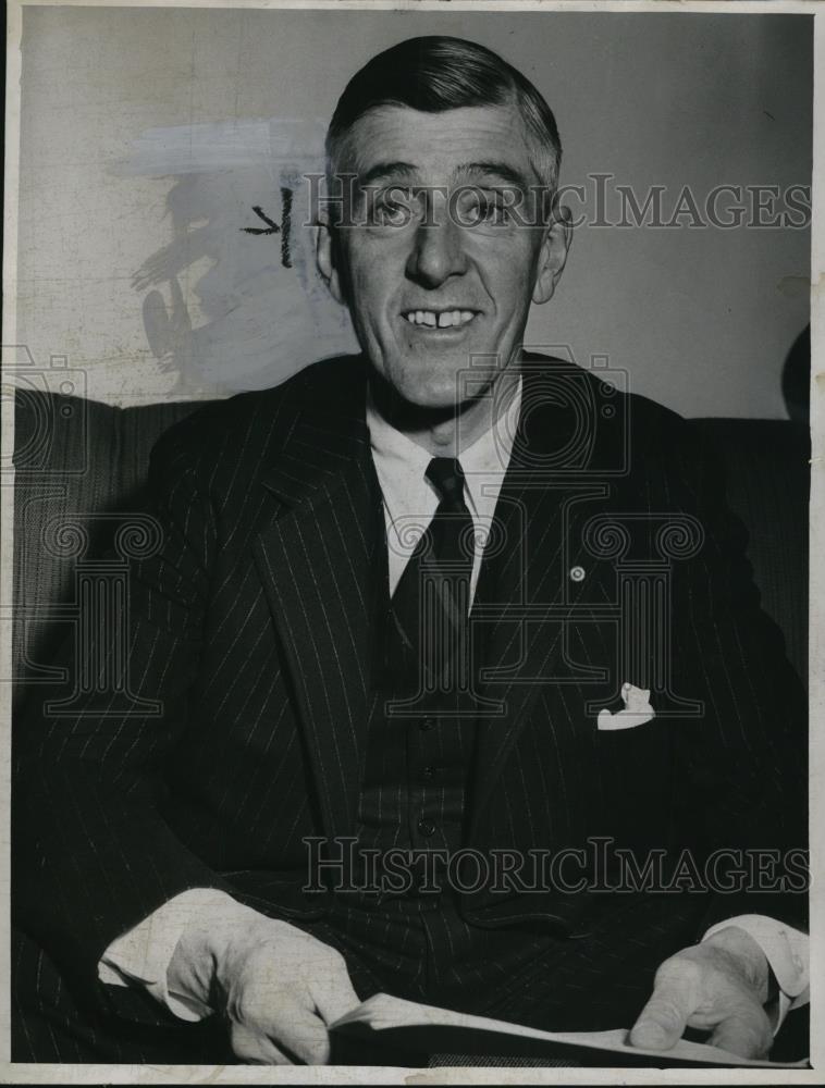 1948 Press Photo Senator Leverett of Massachusetts - Historic Images