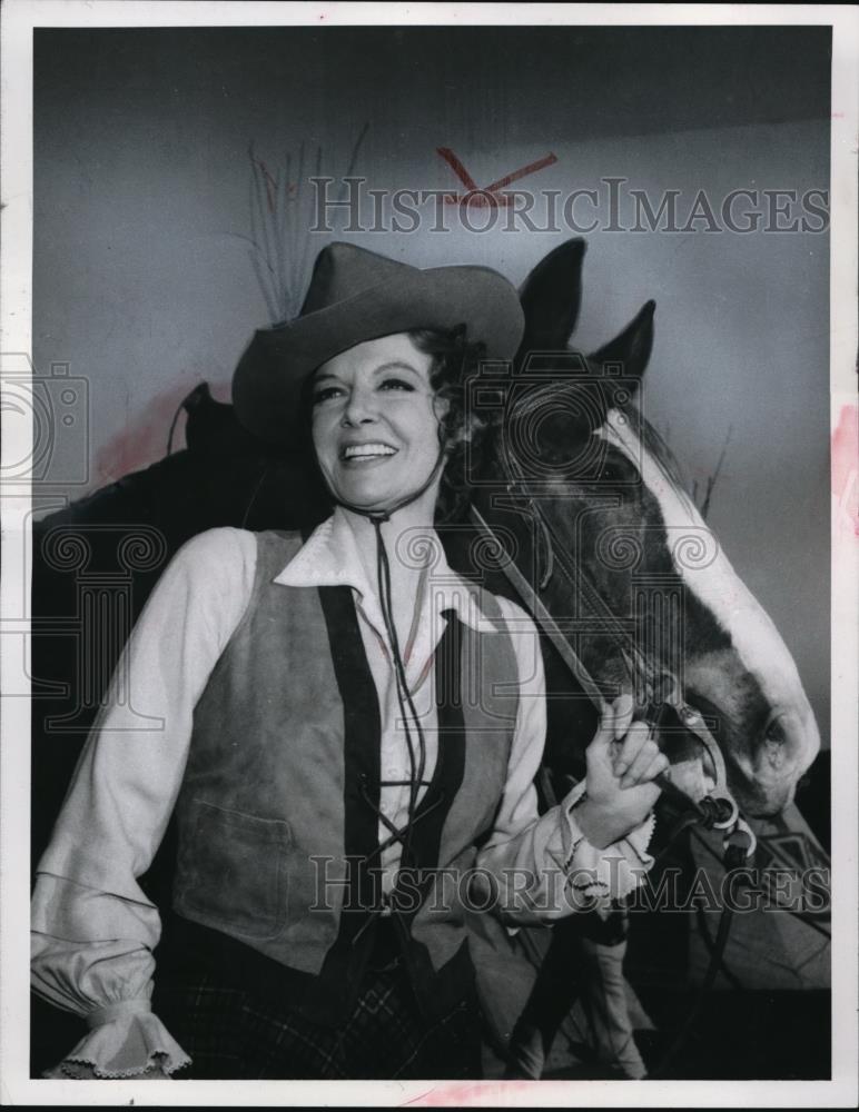 1966 Press Photo Ann Sheridan - Historic Images