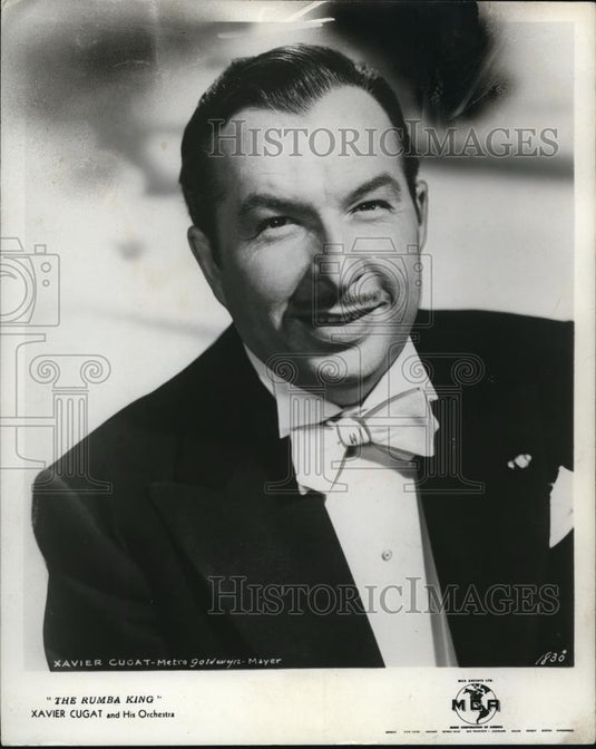 1973 Press Photo Xavier Cugat Rumba King - Historic Images