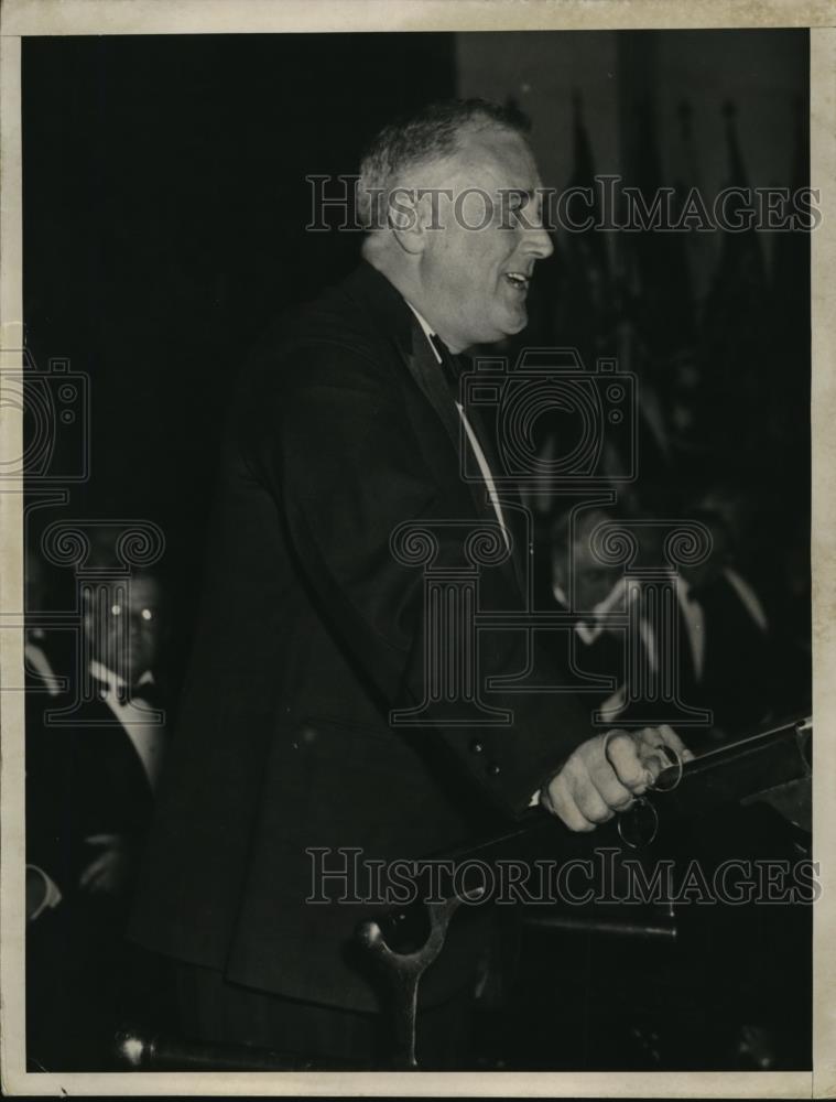 1934 Press Photo President Roosevelt at the American Bankers Association - Historic Images