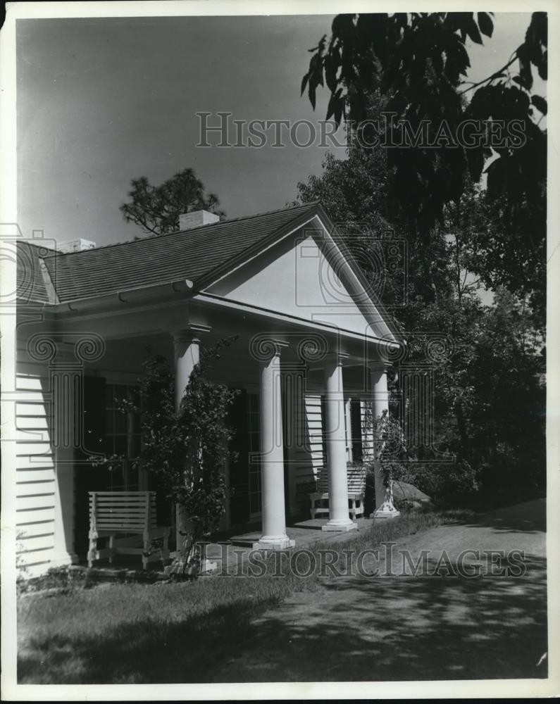 1970 Press Photo President Franklin Roosevelt Summer White House - Historic Images