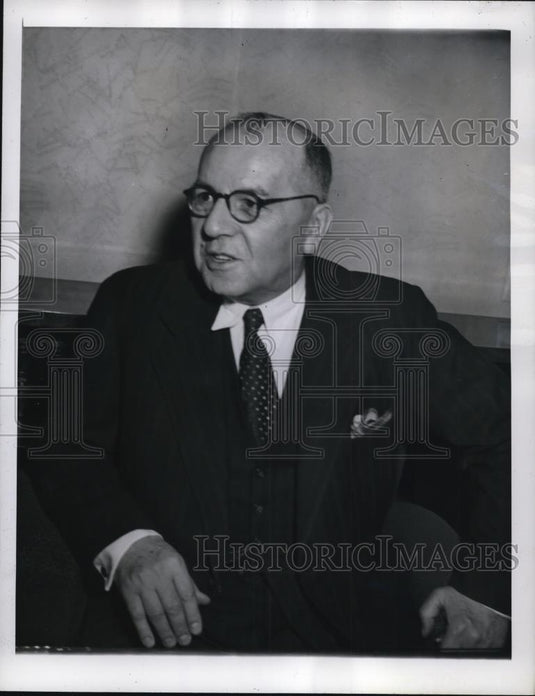 1946 Press Photo Sukru Saracoglu Prime Minister Of Turkey - Historic Images