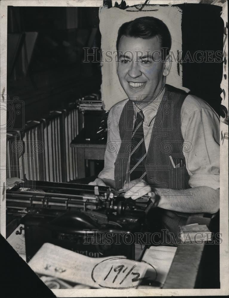 1939 Press Photo Howard Beaufait - Historic Images