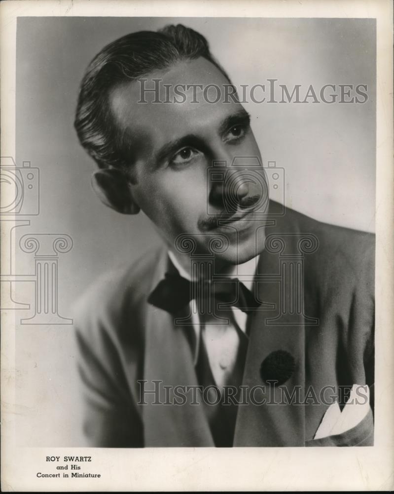 1949 Press Photo Roy Swartz - Historic Images