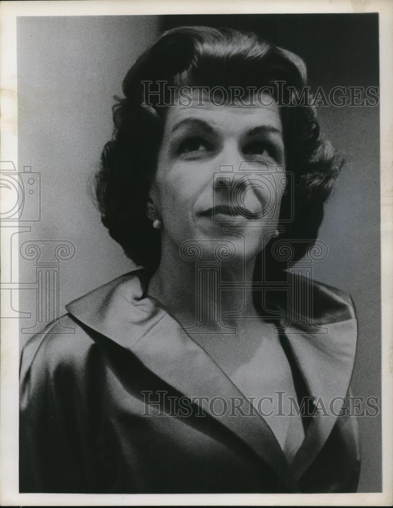 1961 Press Photo Nancy Walker - Historic Images