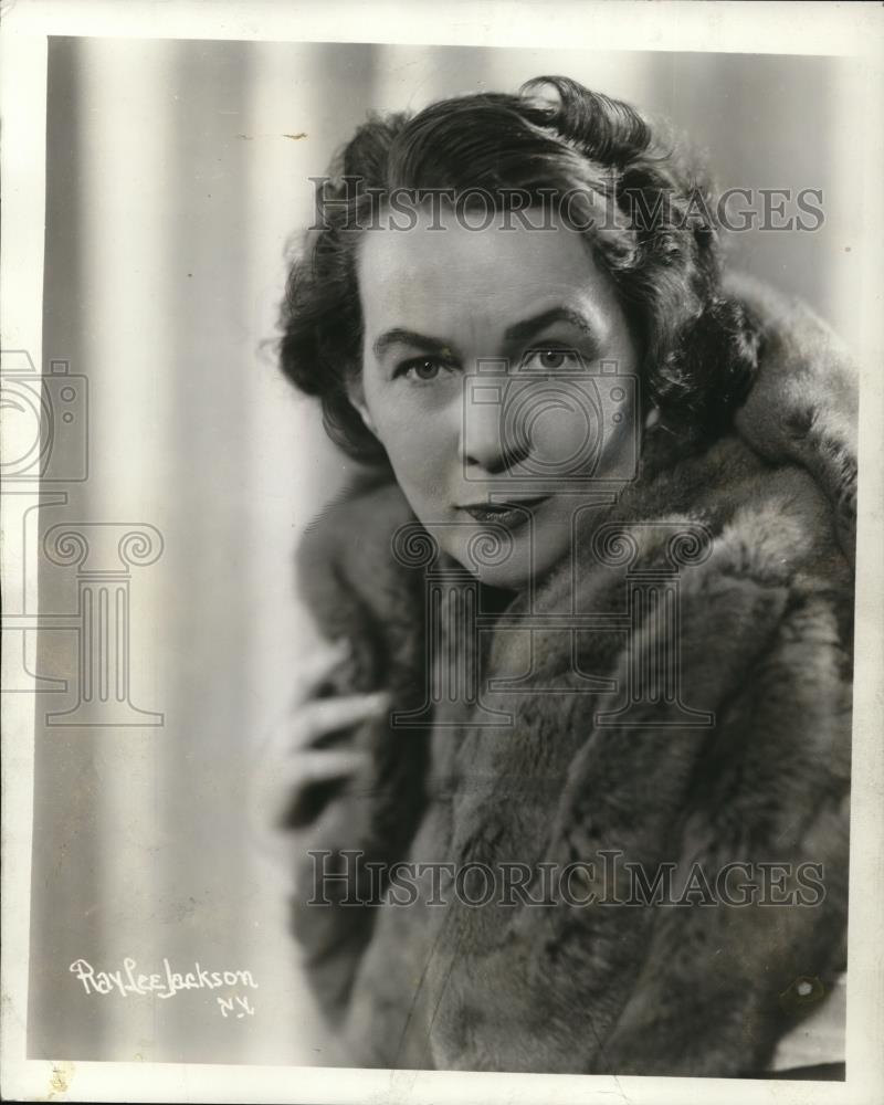 1937 Press Photo Adela Rogers St Johns, famous author & newspaper woman on NBC - Historic Images