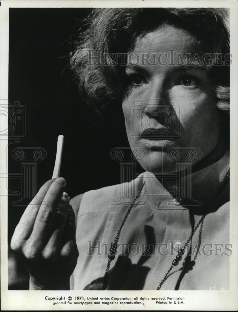 1971 Press Photo Pippa Scott stars as Natalie Brooks in Cold Turkey - Historic Images