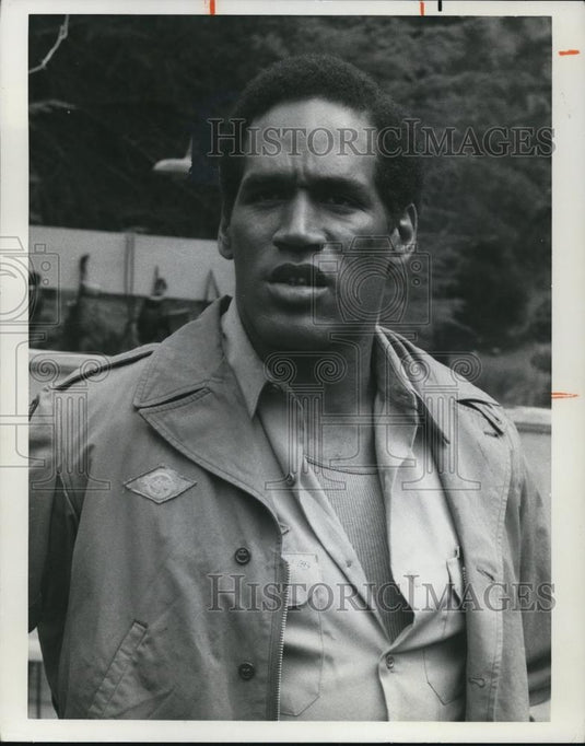 1979 Press Photo OJ Simpson Running Back for San Francisco 49ers Football NFL - Historic Images