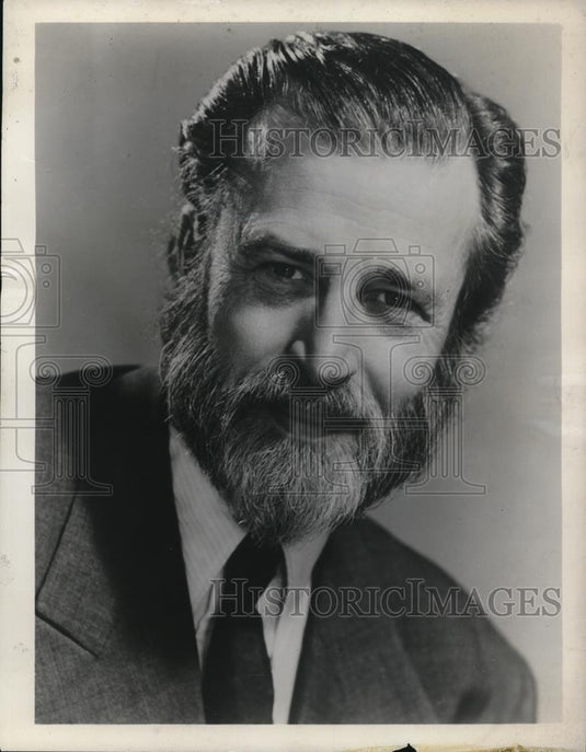1956 Press Photo Robert St. John - Historic Images