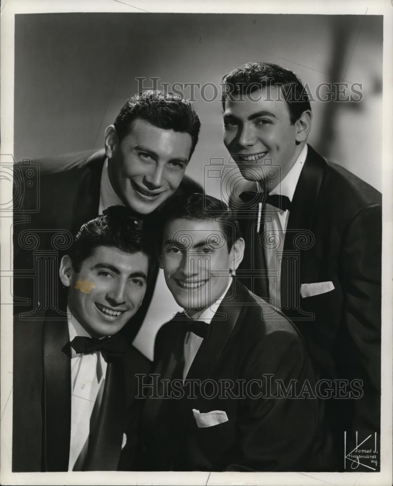 1953 Press Photo Ames Brothers - Historic Images