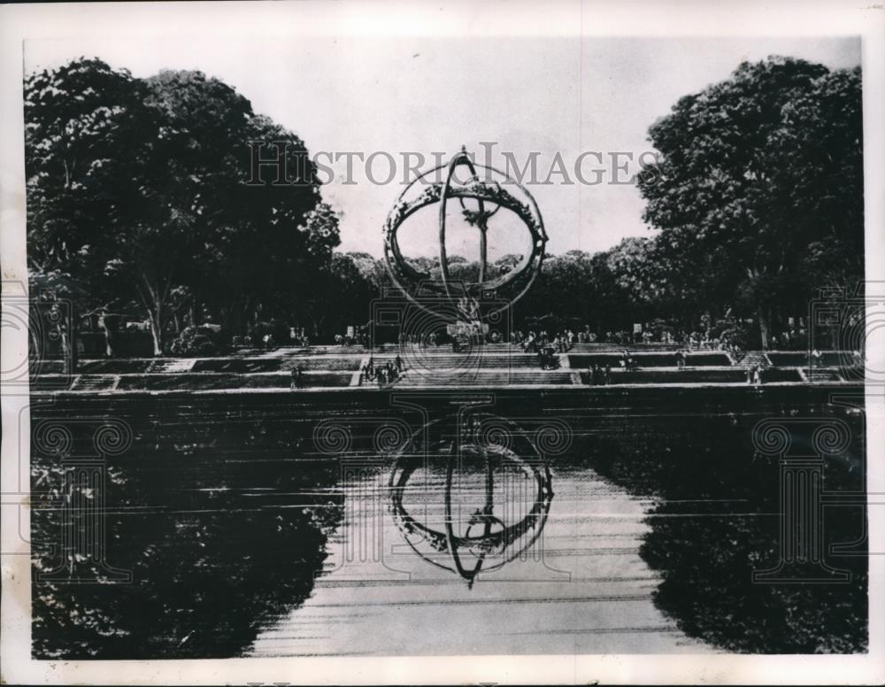 1960 Press Photo Theodore Roosevelt monument - Historic Images